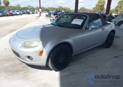 2006 Mazda Mx-5 Grand Touring из США, поврежденный, VIN JM1NC25F560107267